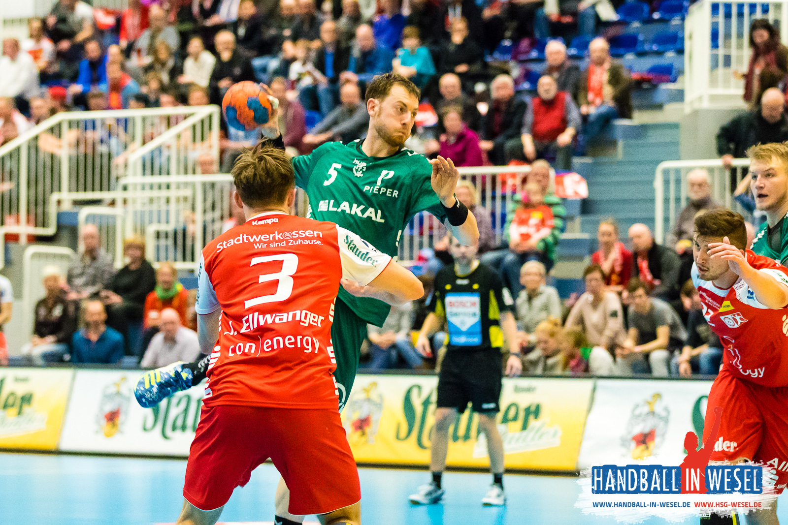 HSG Wesel E-Jugend / Einlaufkids TUSEM Essen 2017